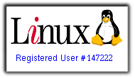 Linux Registered User # 147222